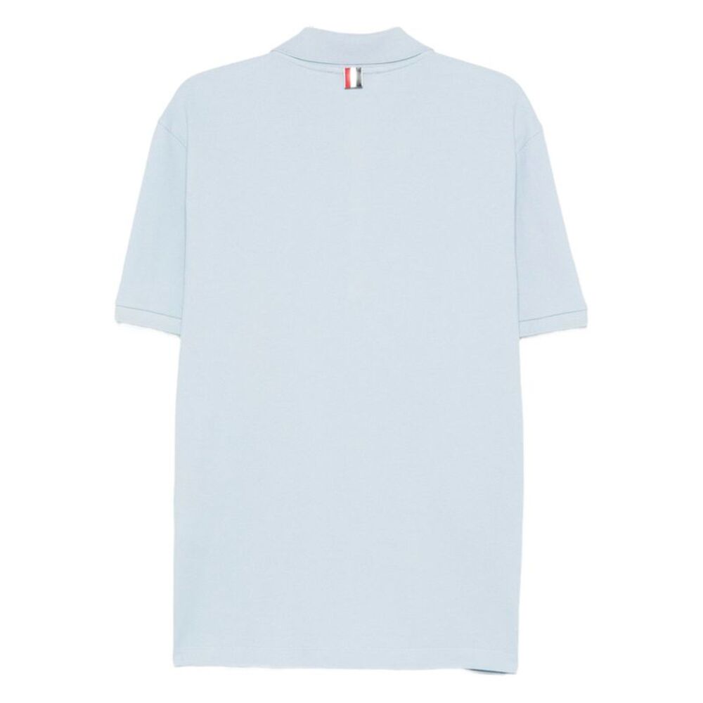 Thom Browne Blue Polo Shirts Men